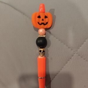 Halloween Pumpkin Pen for Kids - Orange and Black